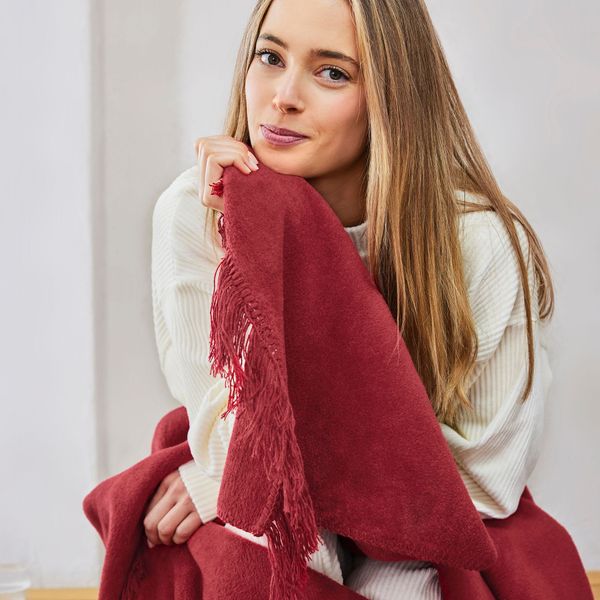 Baumwollmischdecke Braga