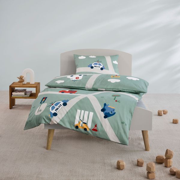 s.Oliver Satinbettwäsche Junior Straßen