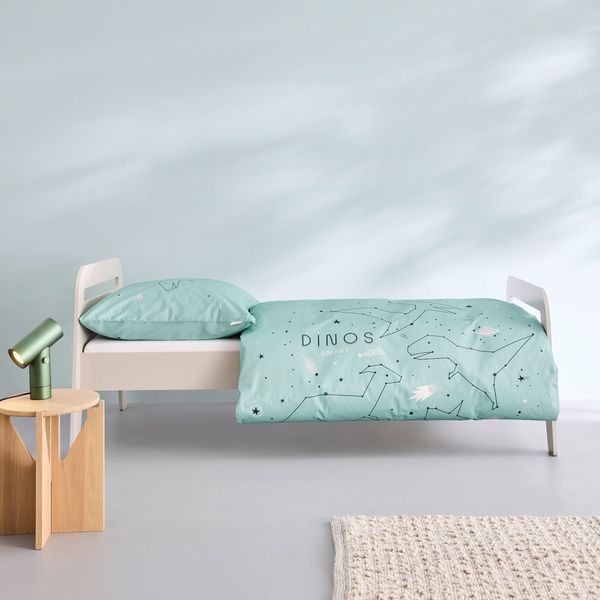 s.Oliver Satinbettwäsche Junior Sternzeichen Dino