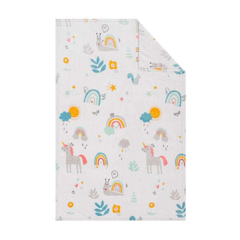 s.Oliver Flanellfleece Decke Junior Einhorn
