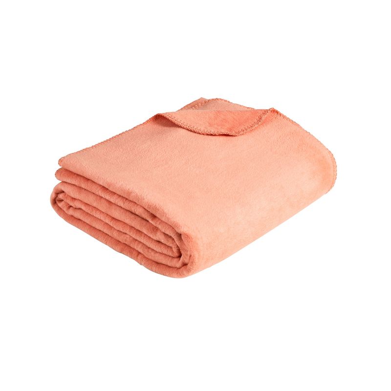 Baumwolldecke Uni Malaga GOTS