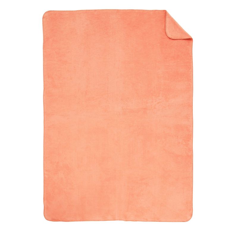 Baumwolldecke Uni Malaga GOTS alternative Ansicht