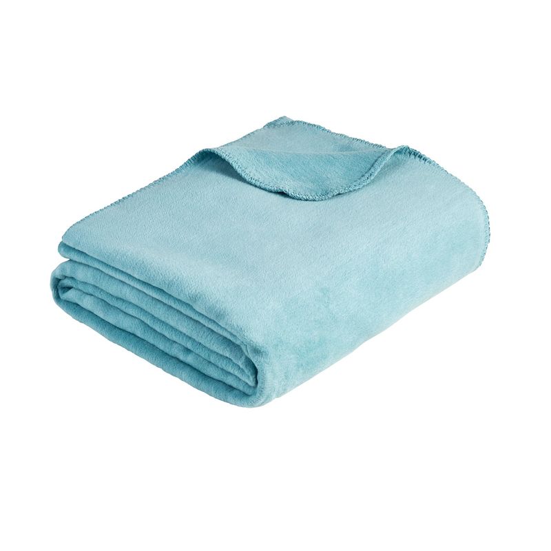 Baumwolldecke Uni Malaga GOTS