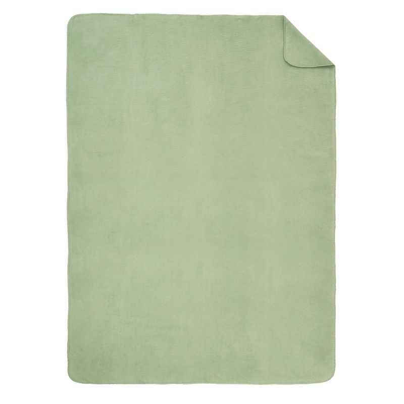 Baumwolldecke Uni Malaga GOTS alternative Ansicht