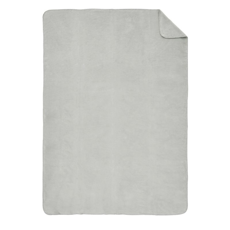 Baumwolldecke Uni Malaga GOTS alternative Ansicht