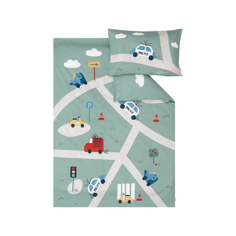 s.Oliver Satinbettwäsche Junior Straßen