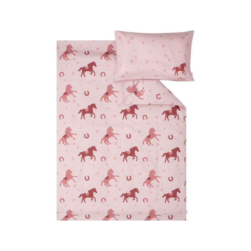 s.Oliver Satinbettwäsche Junior Pferde