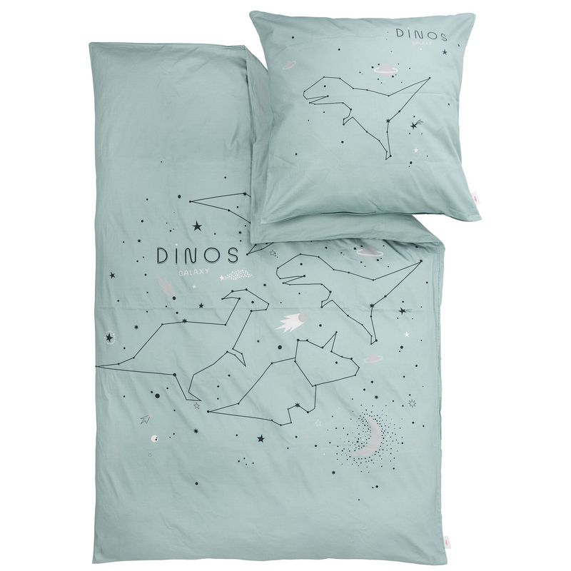 s.Oliver Satinbettwäsche Junior Sternzeichen Dino