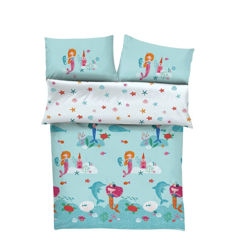 s.Oliver Satinbettwäsche Junior Meerjungfrau