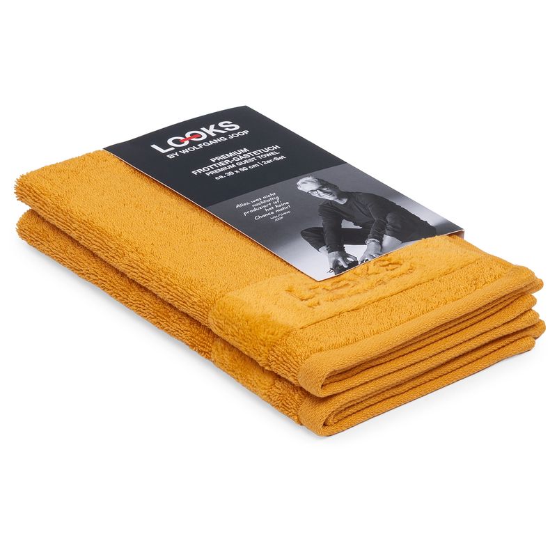 Handtuch LOOKS by Wolfgang Joop "Made in Green" 550 g/m² curry