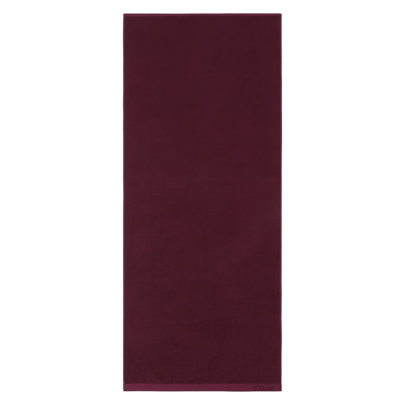 s. Oliver Saunatuch, 480 g/m² burgundy