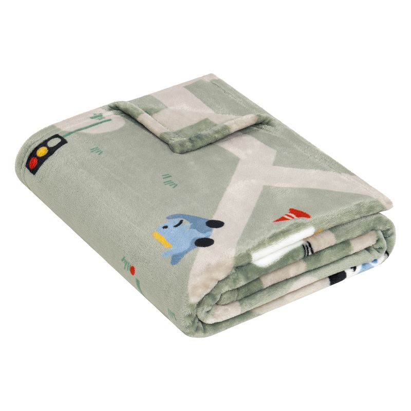 Flanelfleece Decke s.Oliver Junior Straßen