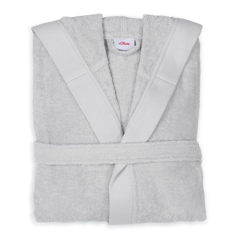 s. Oliver Bademantel hellgrau