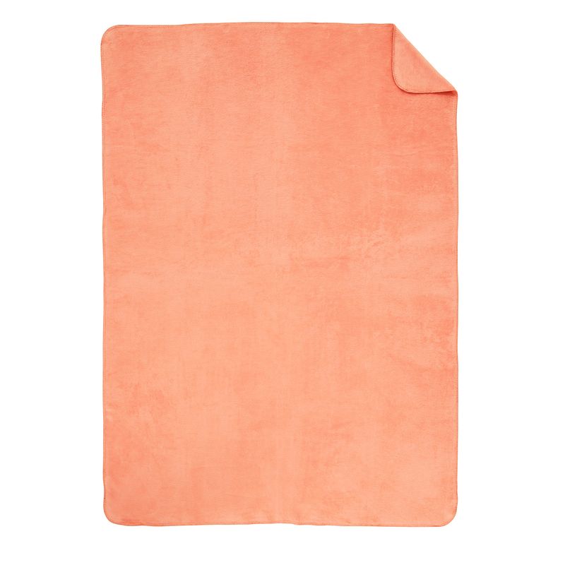 Baumwolldecke Uni Malaga GOTS