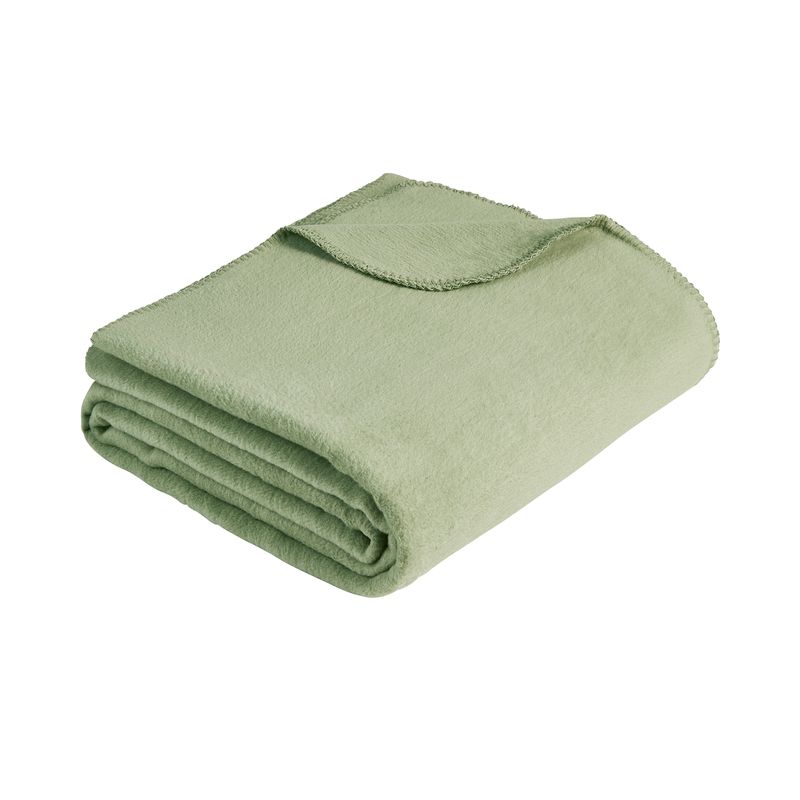 Uni Decke Malaga GOTS grün