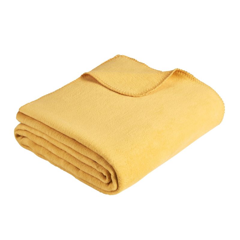 Baumwolldecke Uni Malaga GOTS