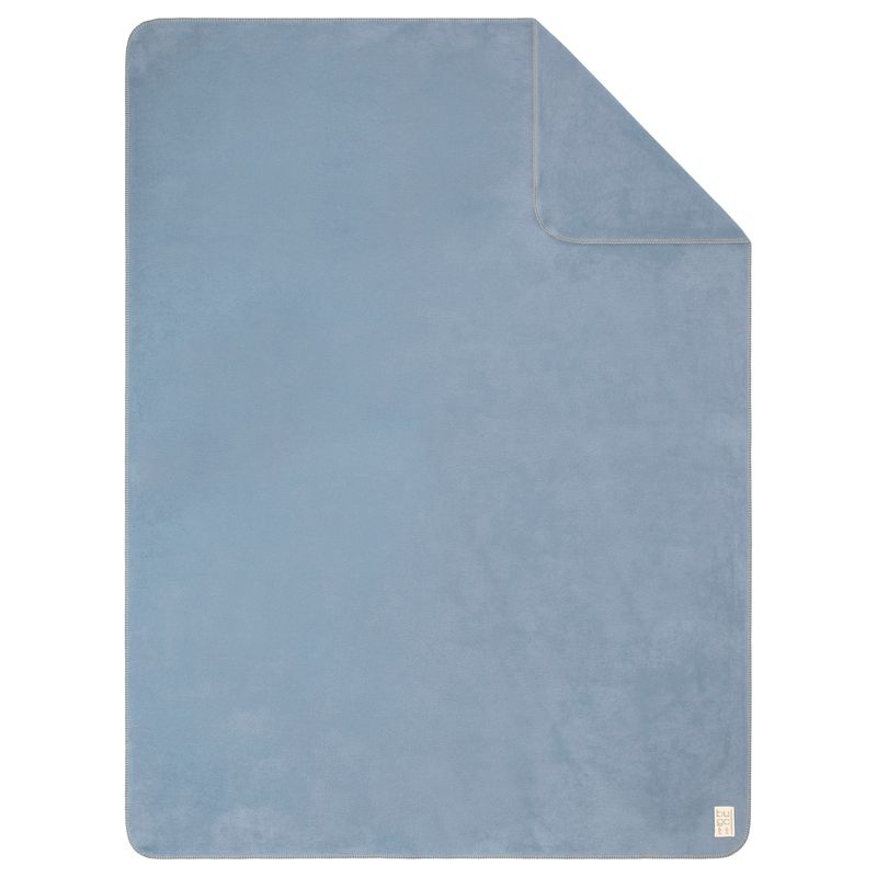 bugatti Baumwollmischdecke Uni blau