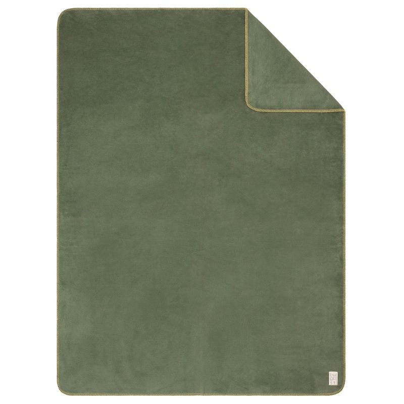 bugatti Baumwollmischdecke Uni grün