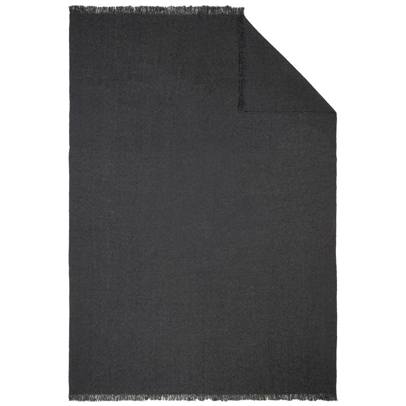 s.Oliver Boucle Decke grau