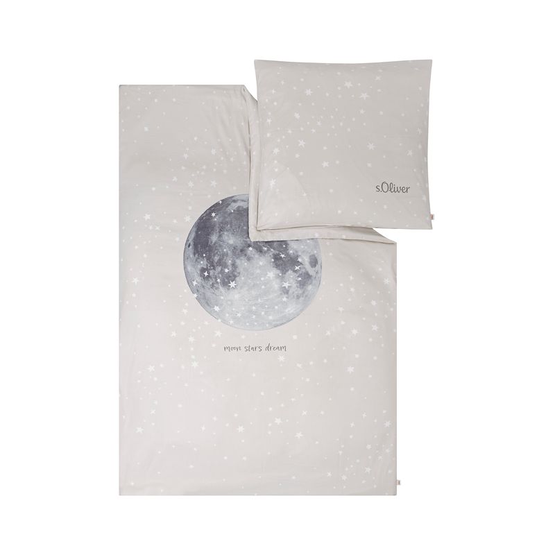 s.Oliver Junior Satinbettwäsche Mond