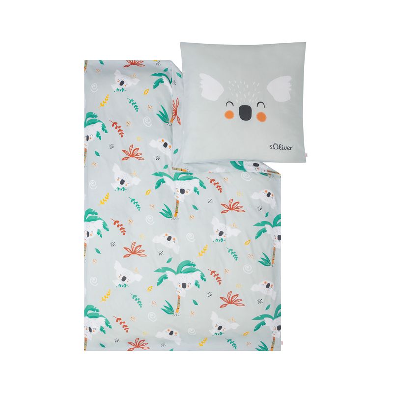 Satinbettwäsche s.Oliver Junior Koala