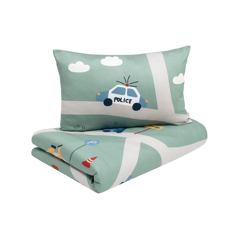 s.Oliver Junior Satinbettwäsche Straßen