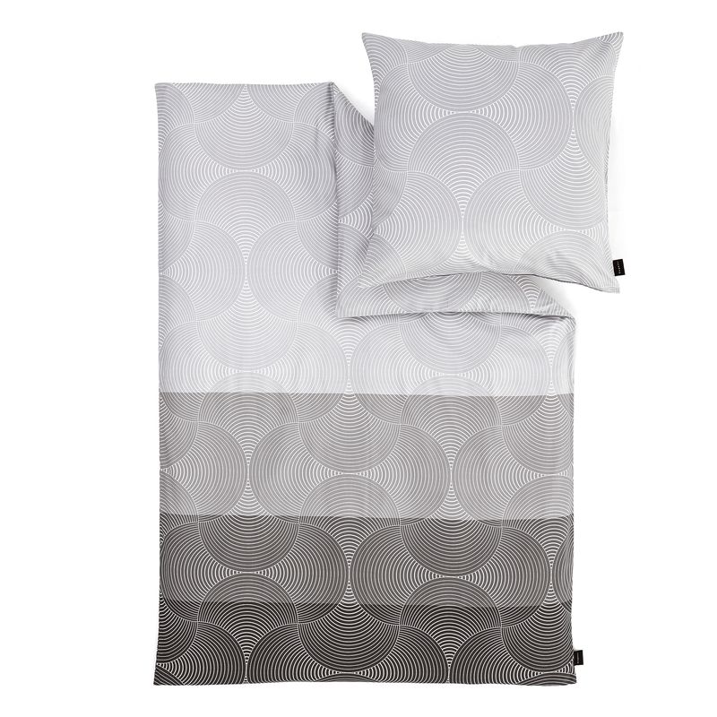 Satinbettwäsche bugatti grau