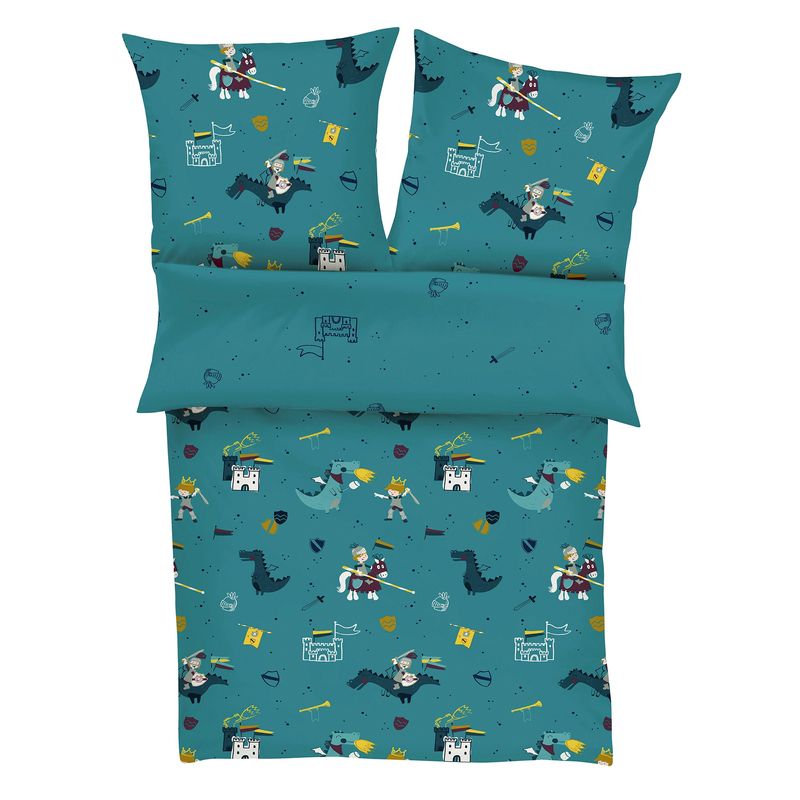 s.Oliver Junior Satinbettwäsche Ritter