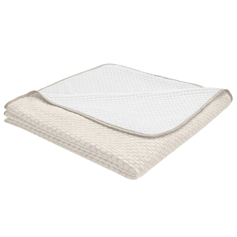 kühlende Sommerdecke beige